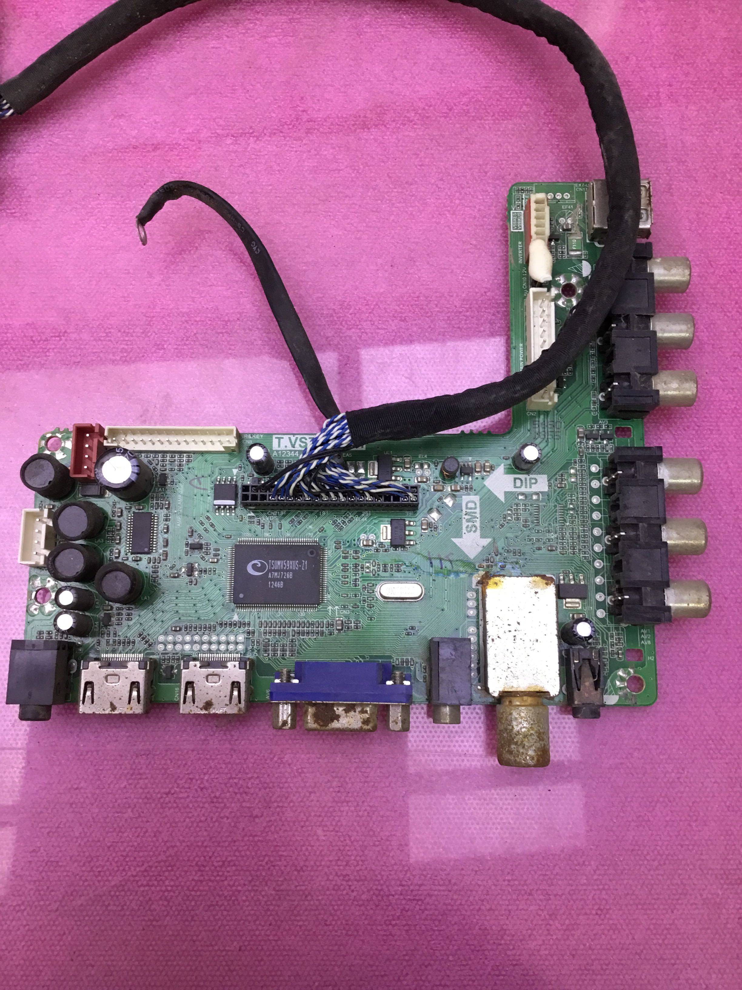 HKC  P42V3 原装主板T.VST59S.81  配屏S42SD-YB01/YD01