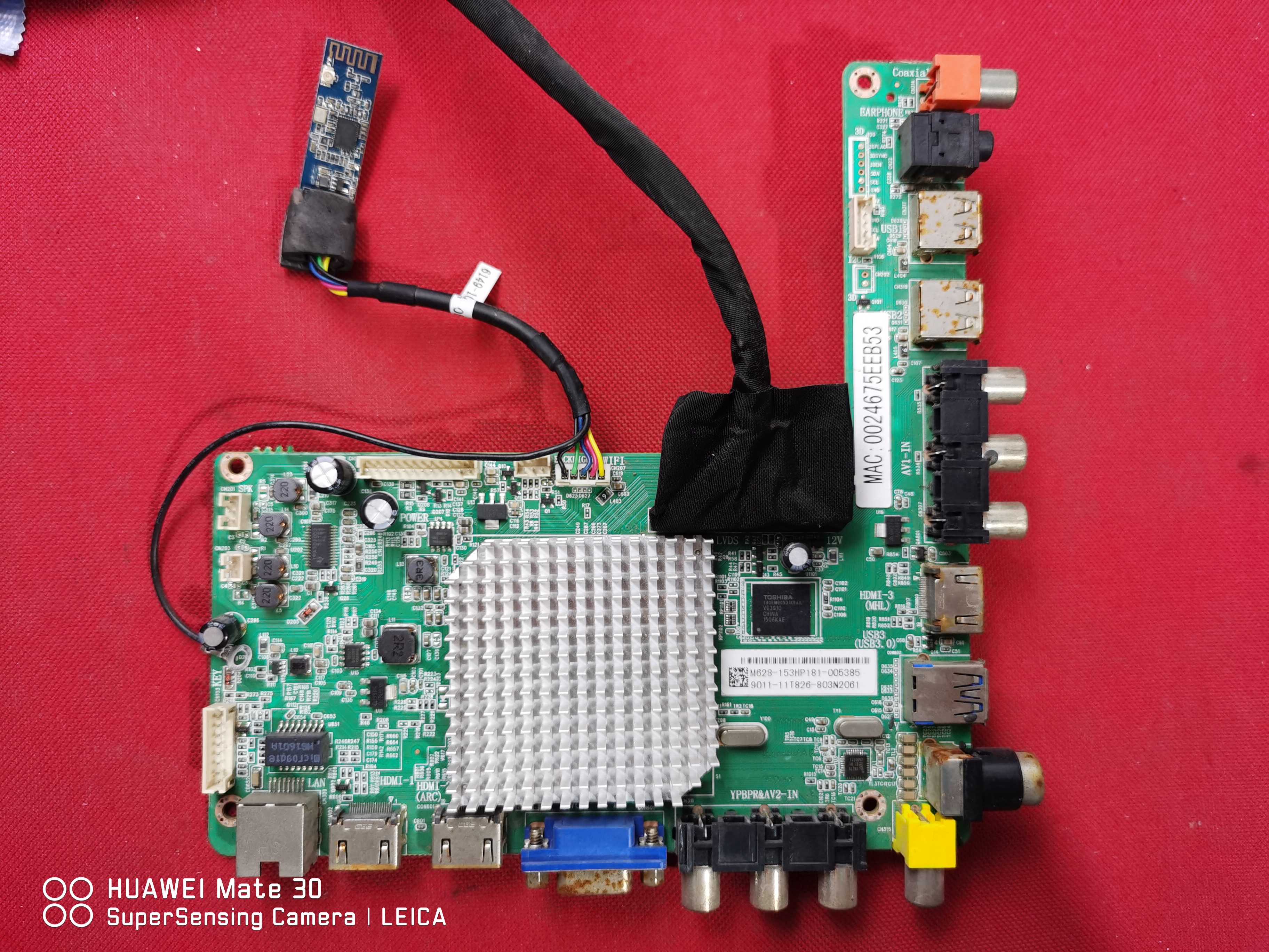 原装飞利浦55PFL5449/T3主板4715-M628T8-A3233G11屏K550WD5测好