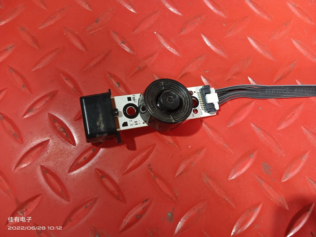 三星UA40F5500HJ按键开关遥控接收板 BN41-01976B带线