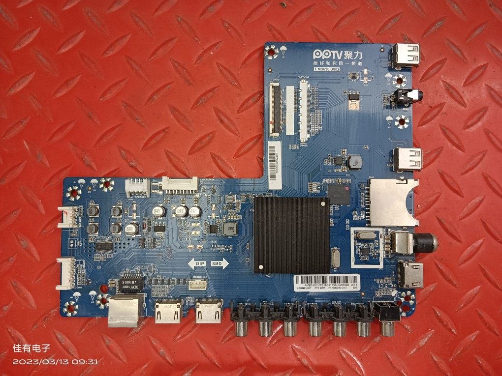 原装PPTV-43P1S 主板T.MS638.U802 屏TPT430H3-DUYSHA.G