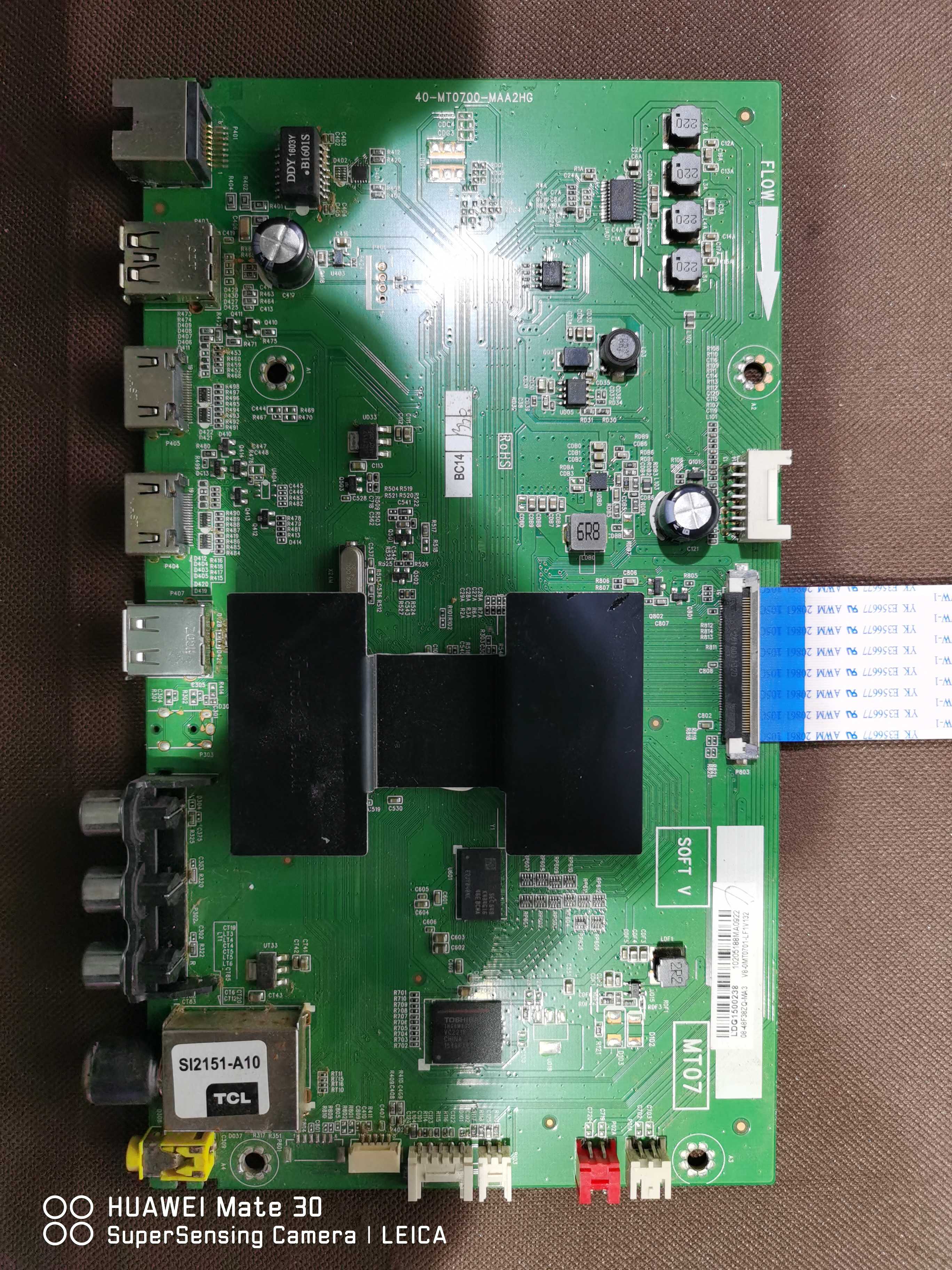 原装TCL D48A810L 主板 40-MT0700-MAA2HG 屏LVF480CS0T E45