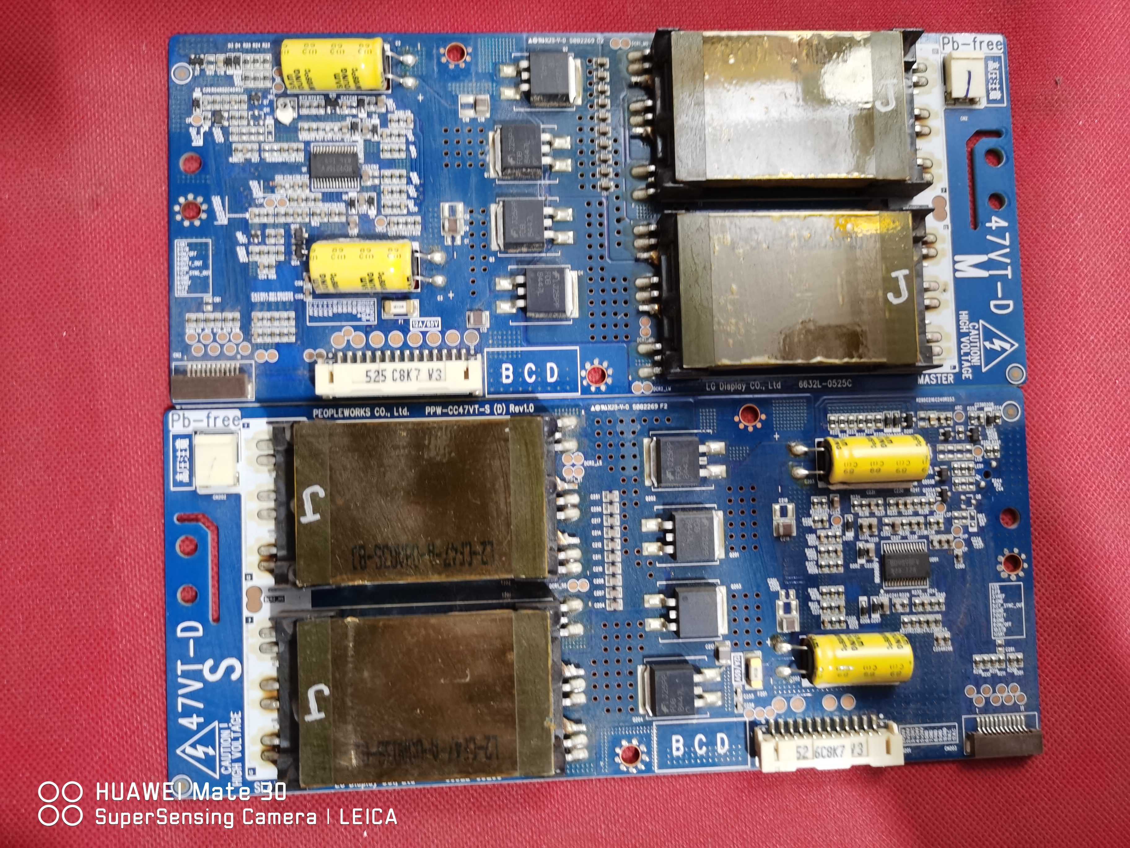 原装创维47L01HF 47L05HF高压板 47VT-D 6632L-0525C 6632L-0526C