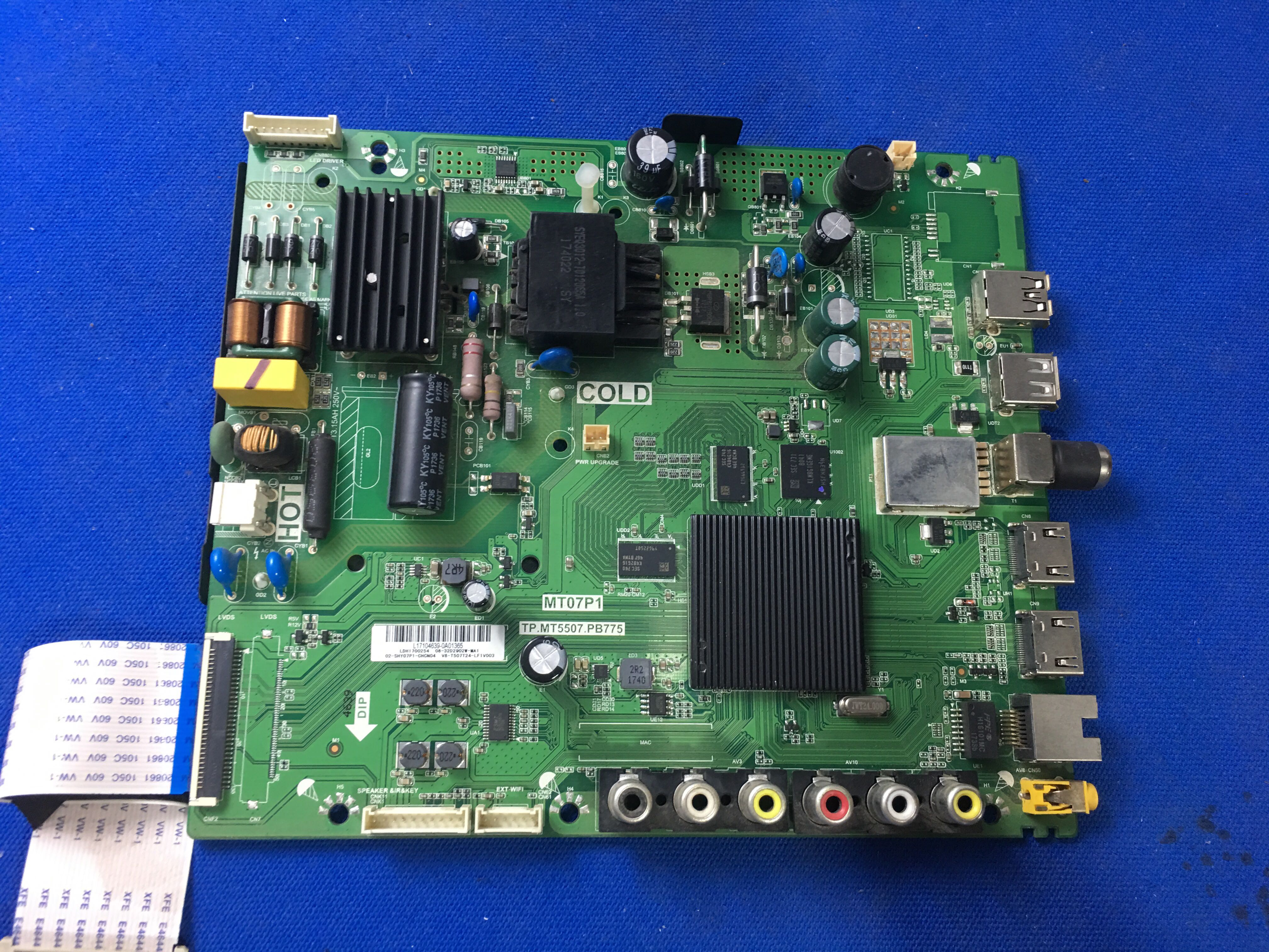 原装TCL D32A810主板TP.MT5507.PB775 屏LVW320CS0T