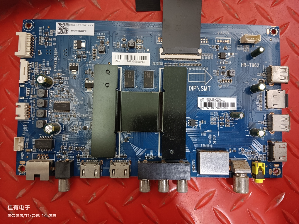 原装海尔 LQ55AL88S81A2 主板0091802191 V1.4 屏T550QVR08.4