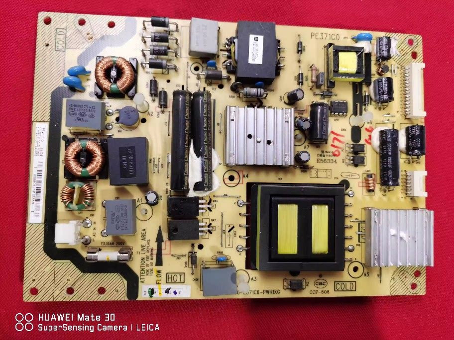 成色好 TCL 48A71 48寸液晶电视电源板 40-E371C6-PWH1XG