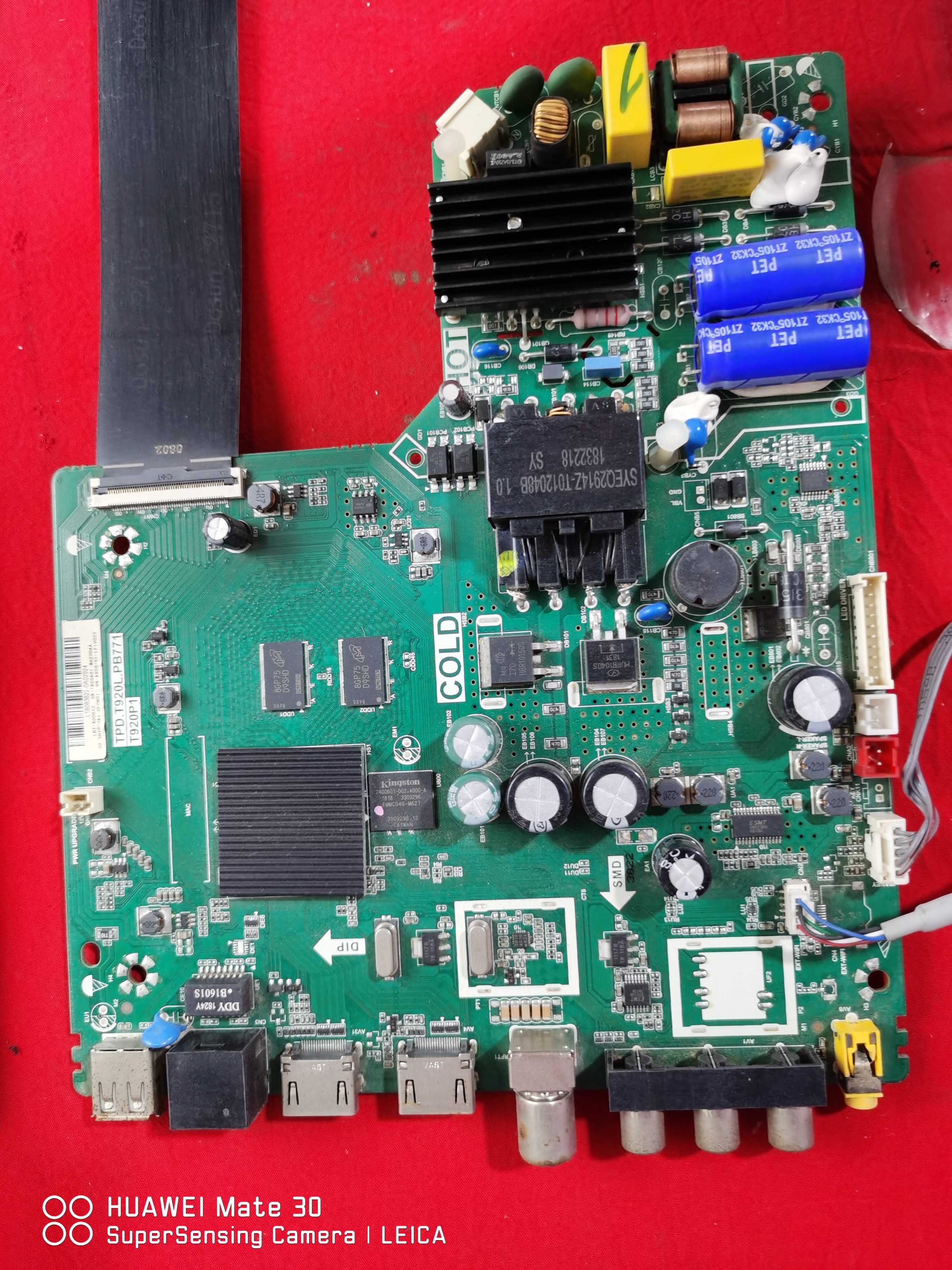 原装 TCL 40F6F主板 TPD.T920L.PB771 T920P1屏LVF395NDEL MD9W00