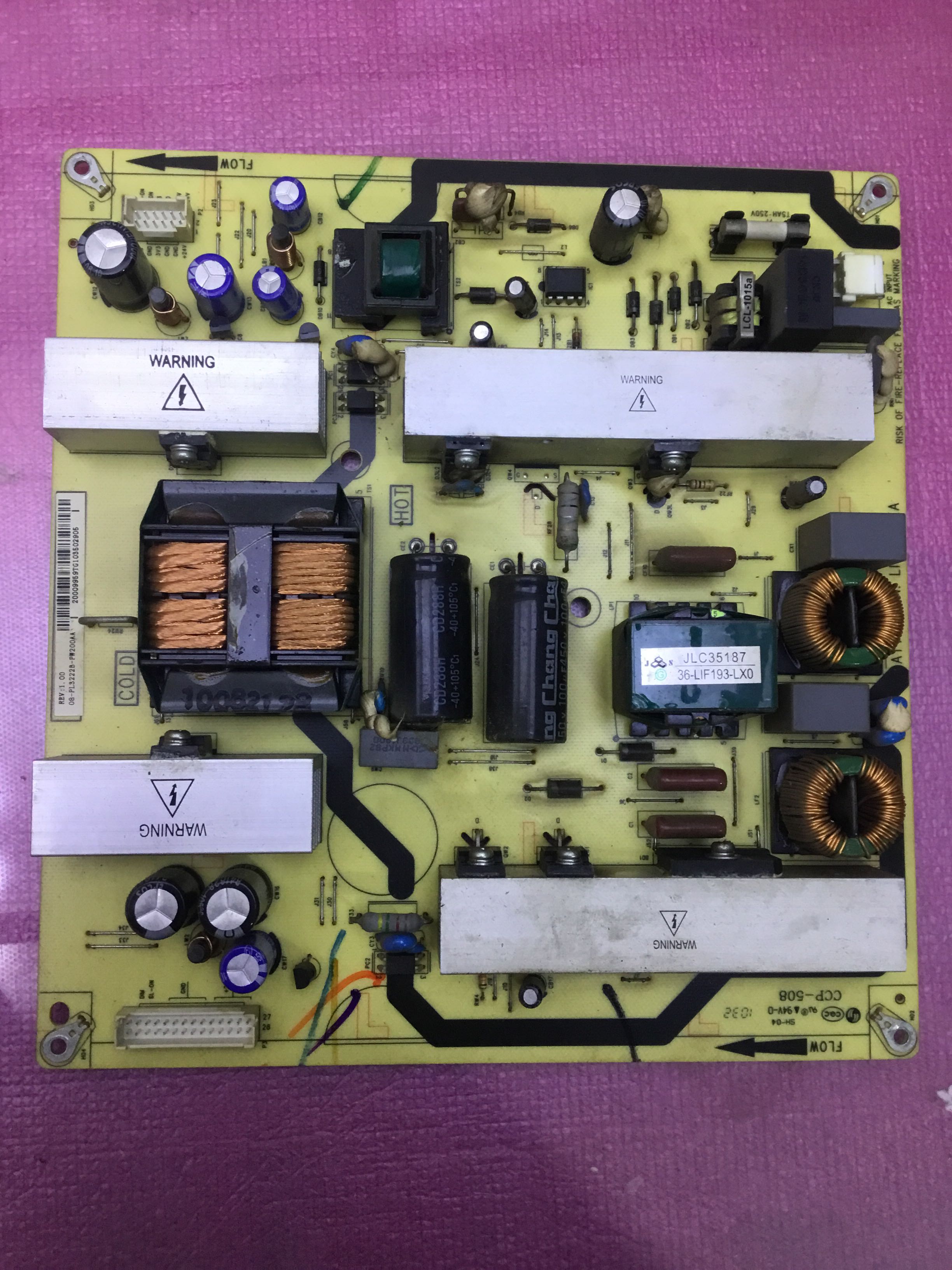 原装TCL王牌L32F11 L37F11 电视电源板配件40-1P3222-PWB1XG