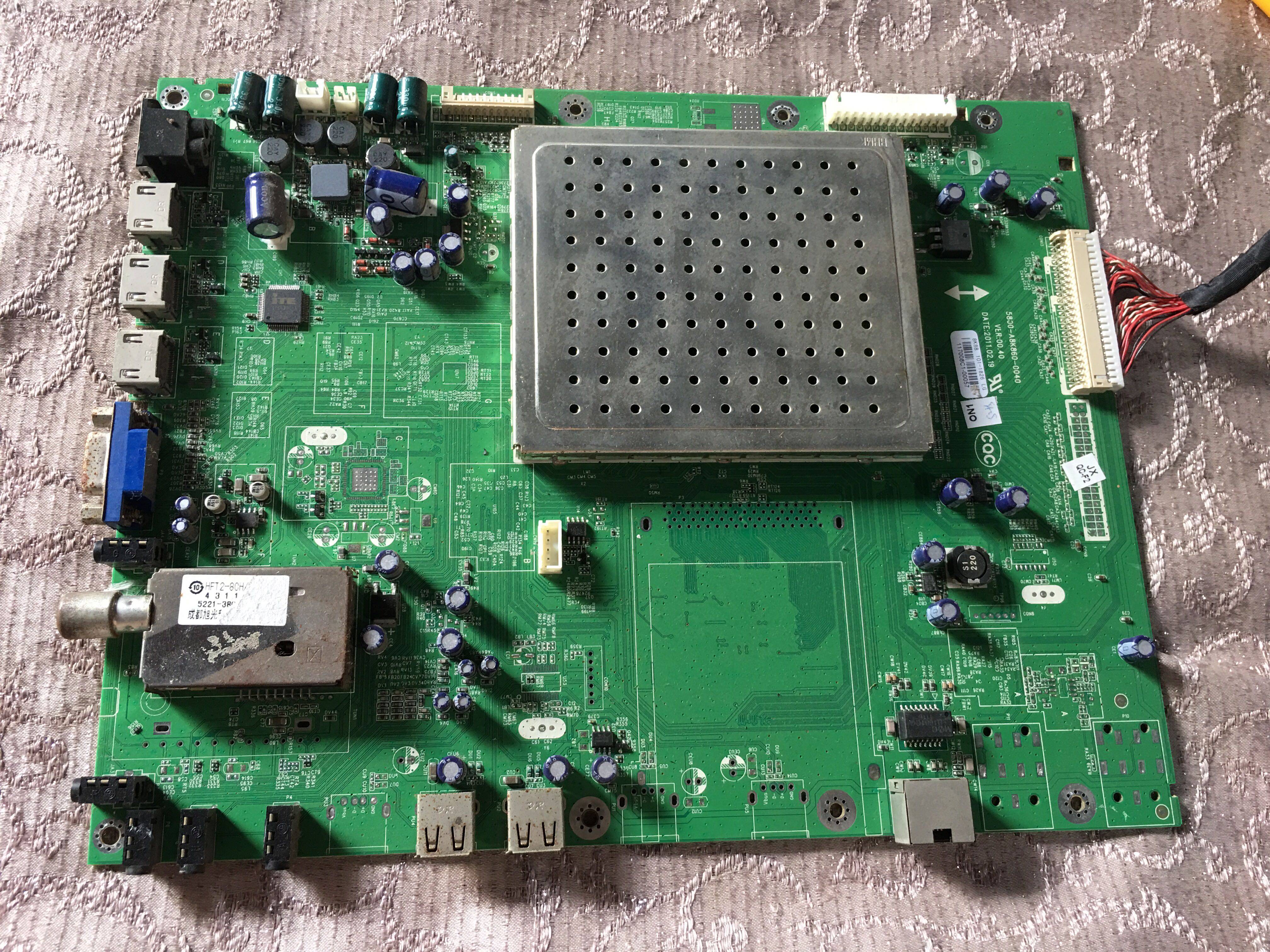 实拍 创维42E92RD 主板5800-A8K860-0040 屏LC420EUN