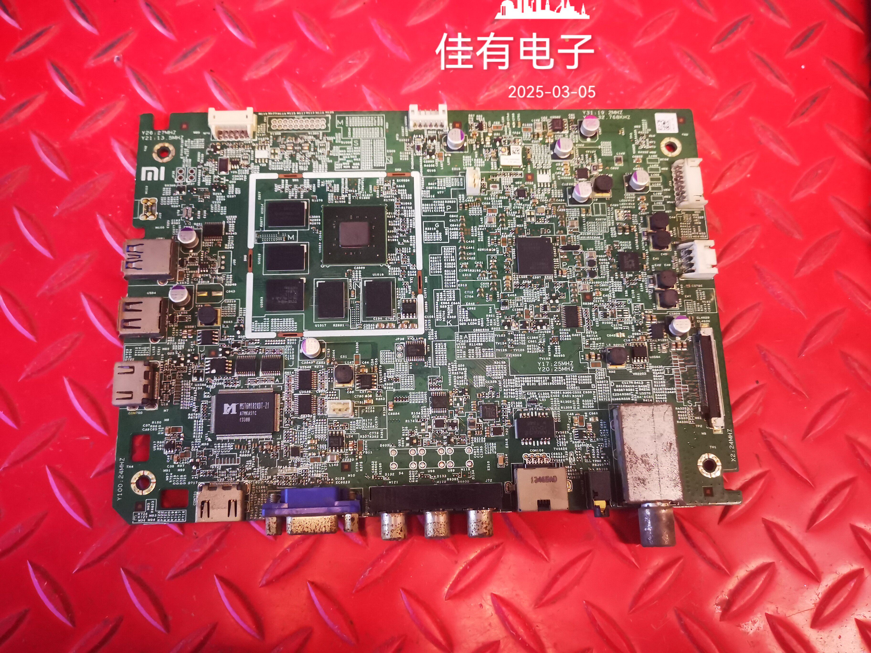 原装小米L47M1-AA主板 48.75Y01.011 配屏V470FWSS02