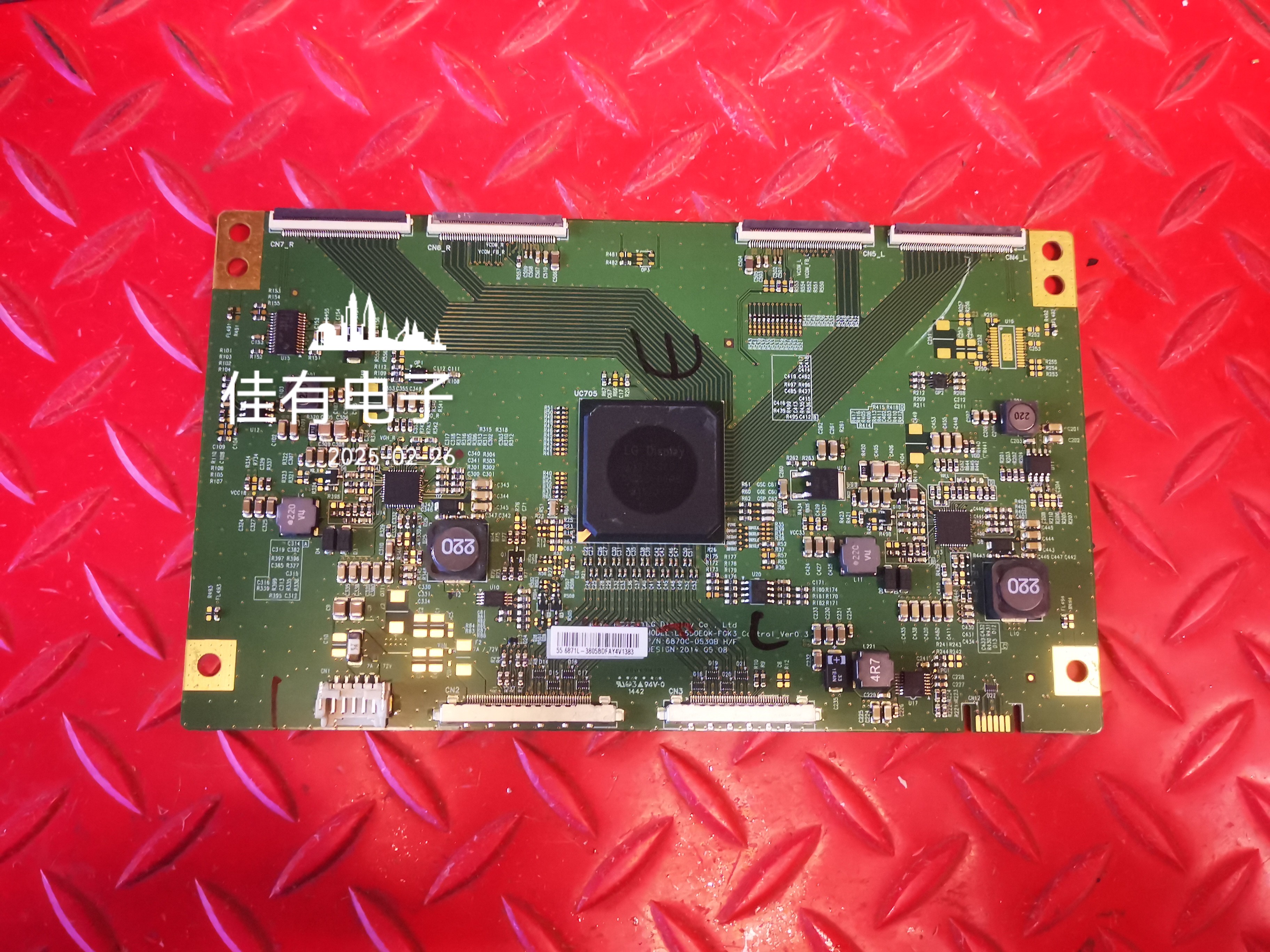 原装索尼KD-55X8500B逻辑板6870C-0530B LC550EQK-FGK3