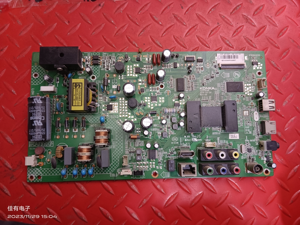 原装康佳LED40F1300NF主板35019196配屏418YT 72000418YT