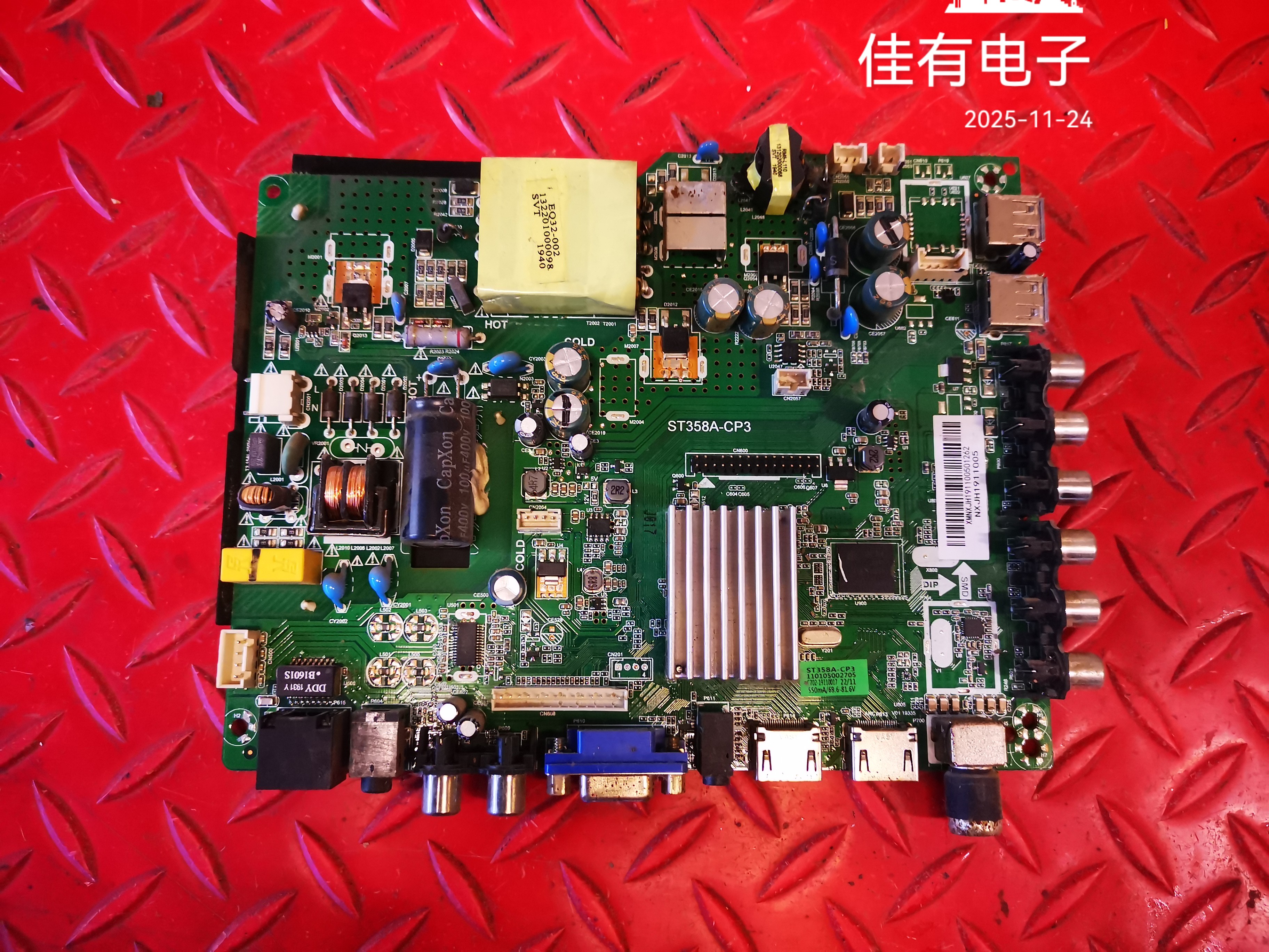 原装 乐视 D43PFC1N主板ST358A-CP3屏CC430LV2D