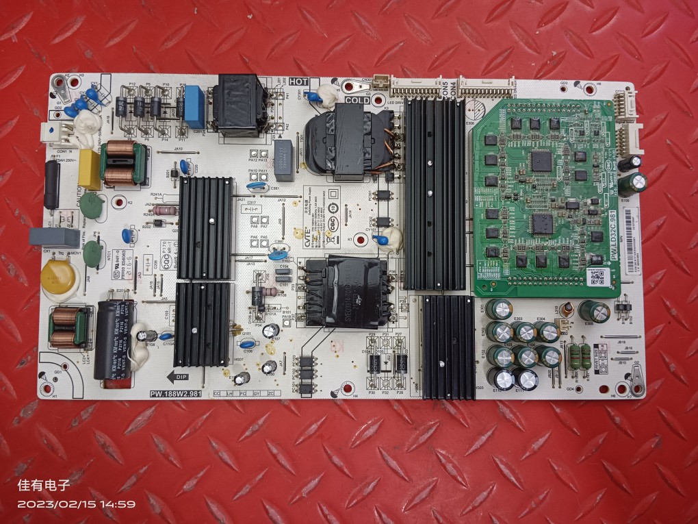 原装小米L55M7-ES 电源板PW.188W2.981 PW.LD32C.981