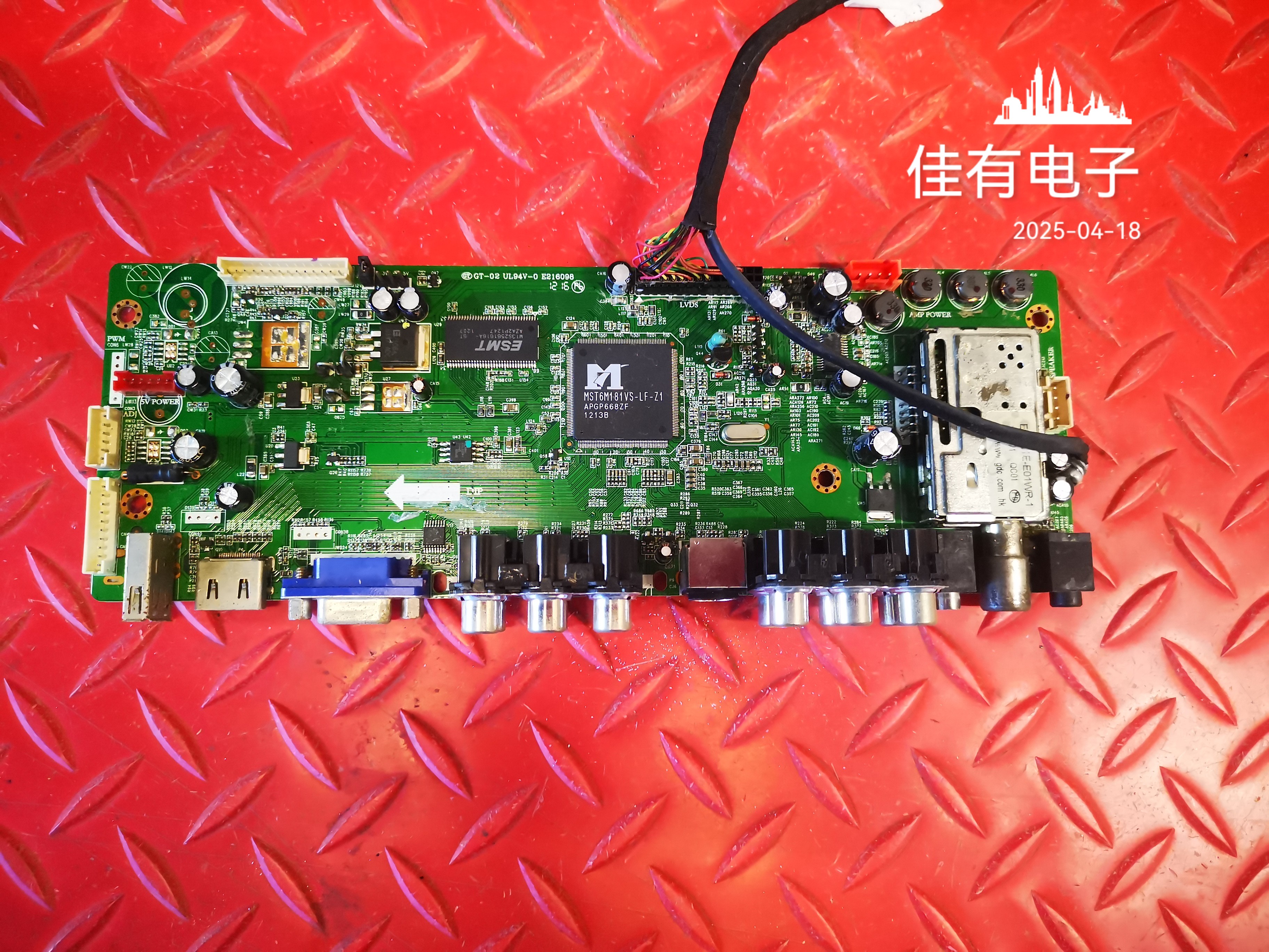 原装熊猫 L32D09 L32F01液晶电视主板T.MS6M181.LL屏LM315TB-T04