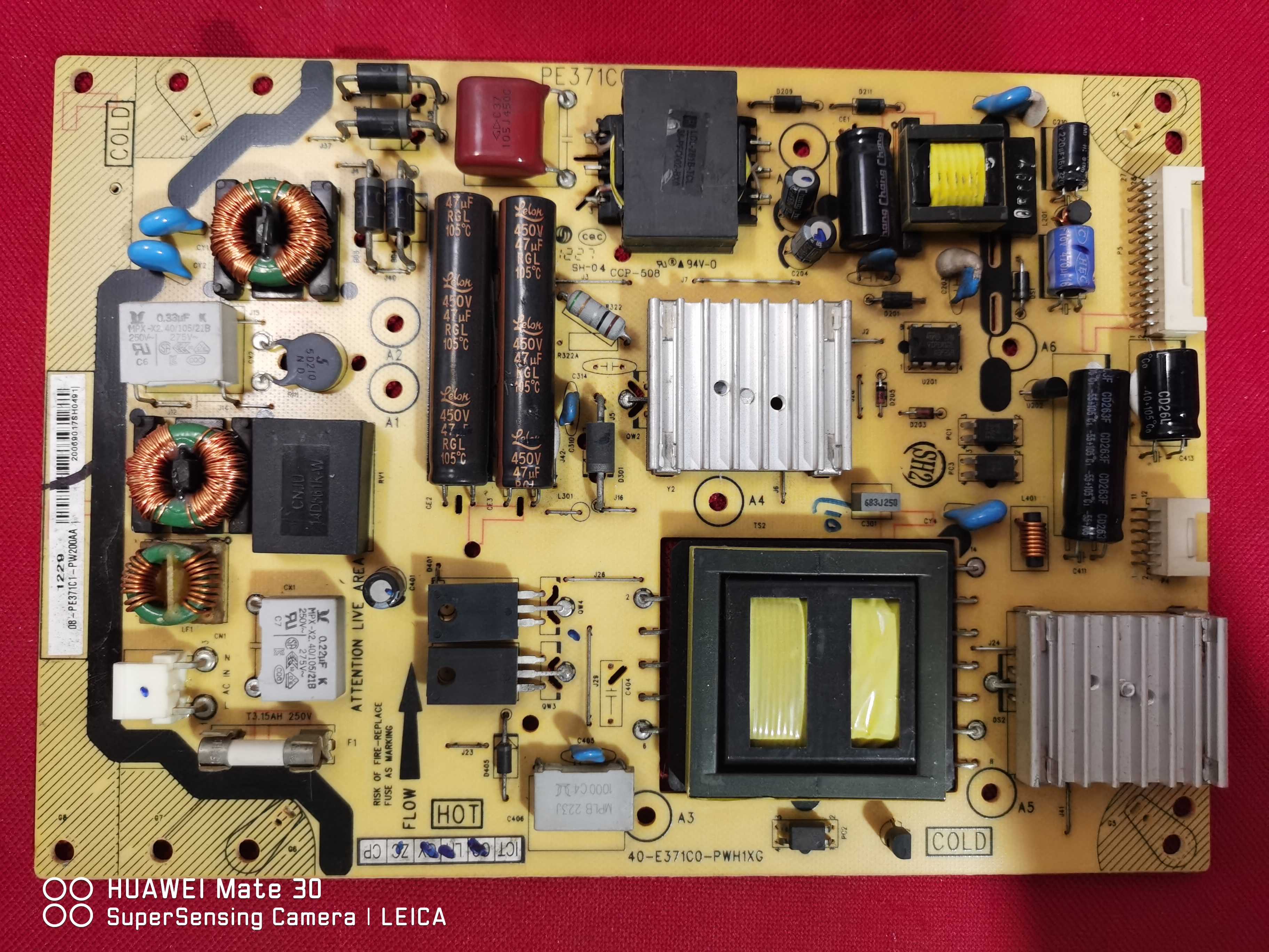  原装 TCL L48F3600A-3D 48寸边电源板40-E371C0-PWH1XG E371C0