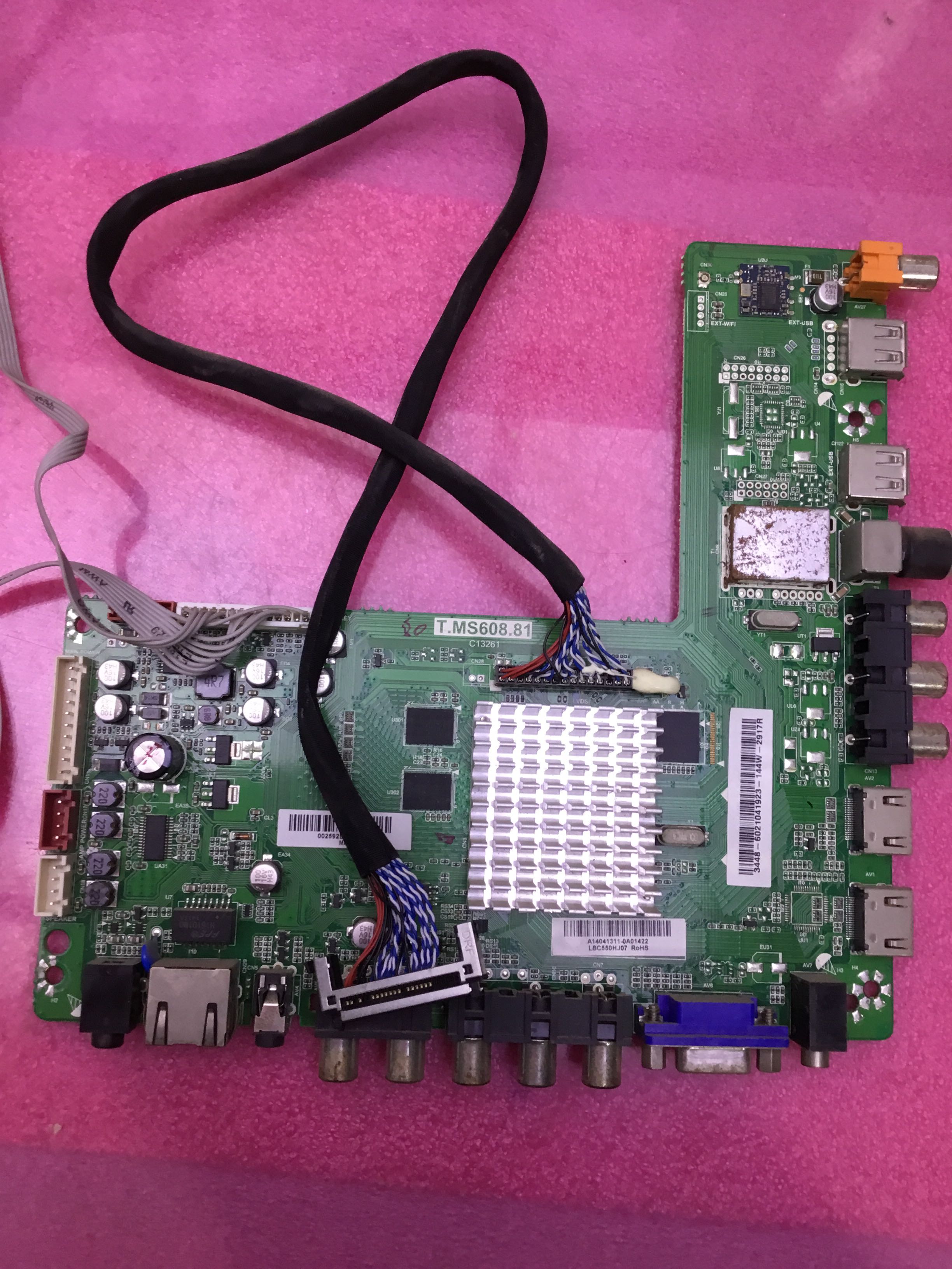 原装 HKC F42PA3100A主板T.MS608.81屏 LC420DUJ-SFE2