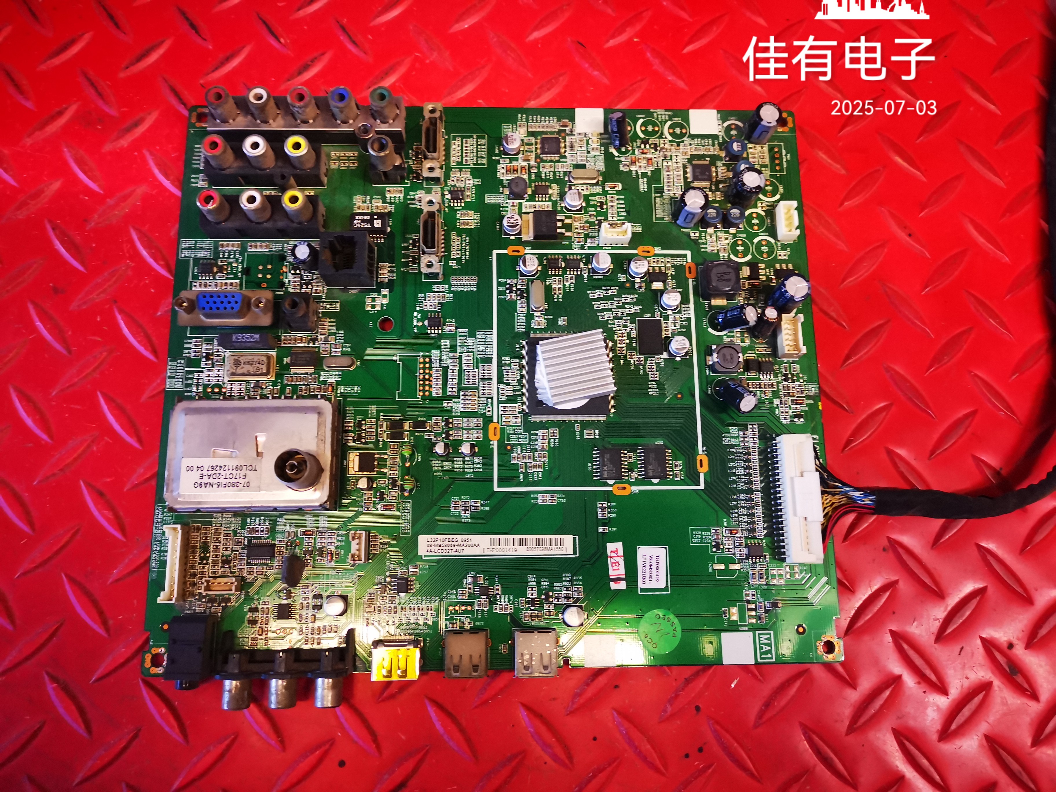 原装 TCL L32P10FBEG主板40-65P10B-MAB2XG 屏T315XW02