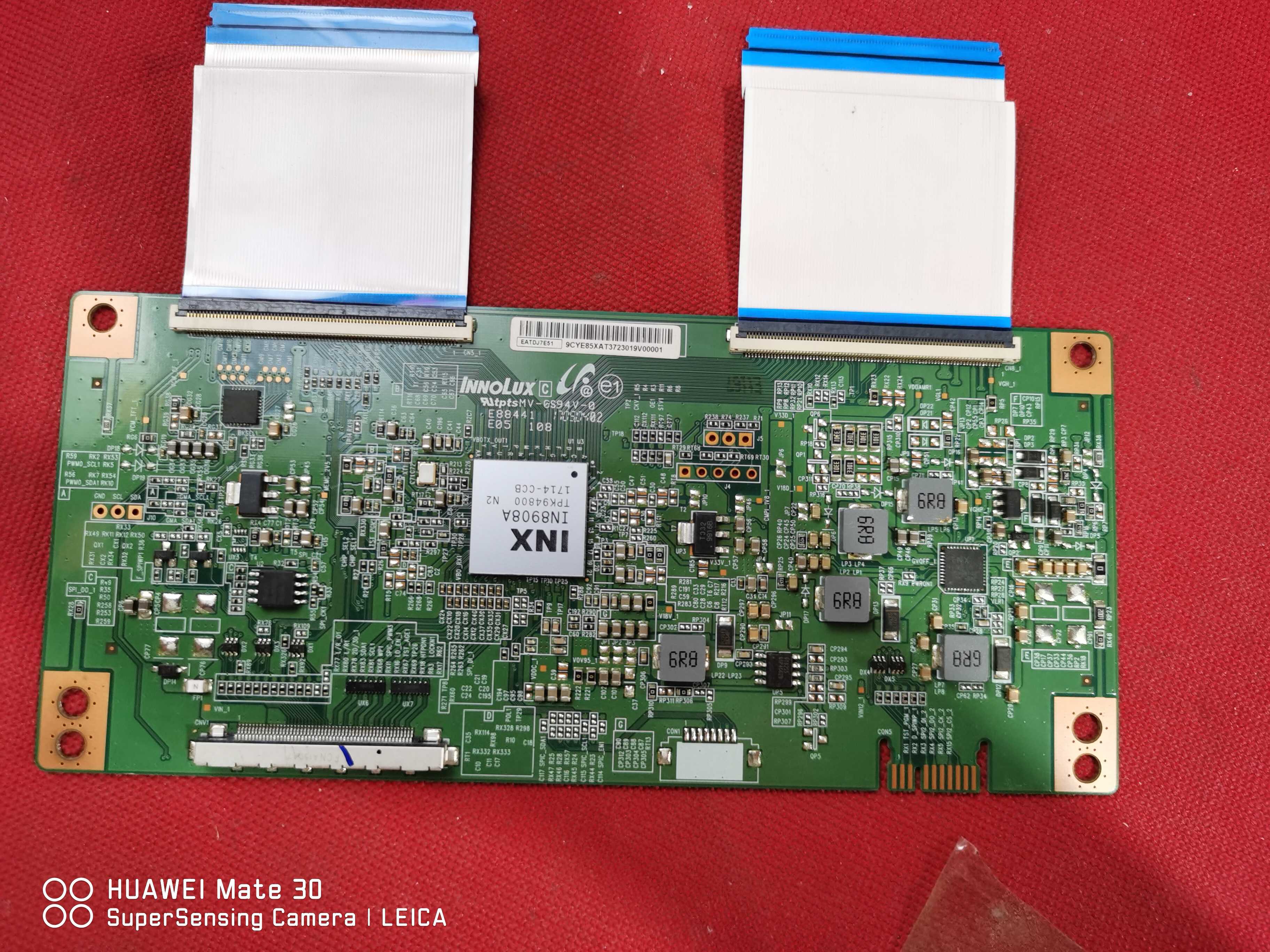 夏普LCD-50TX55A逻辑板EATDJ7E51 芯片IN8908A 屏：V500DJ7-ME5