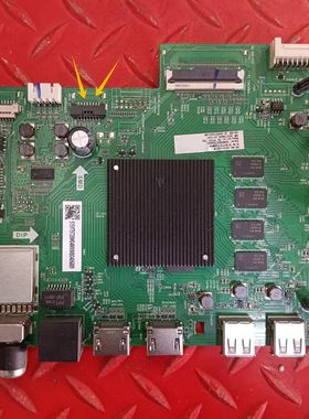 原海尔 LU55J71主板TD.T972T.736屏ST5461D12-4黑插对图