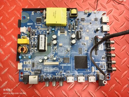 嵩佳电子 YH18E500 50寸主板CV950H-A42屏V500DJ6-QE1