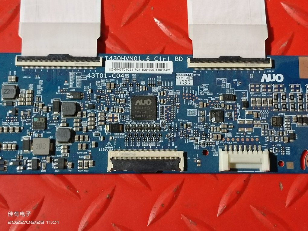 原三星UA43J5088AC LH43DBJPLGC/XF逻辑板T430HVN01.6 43T01-C04