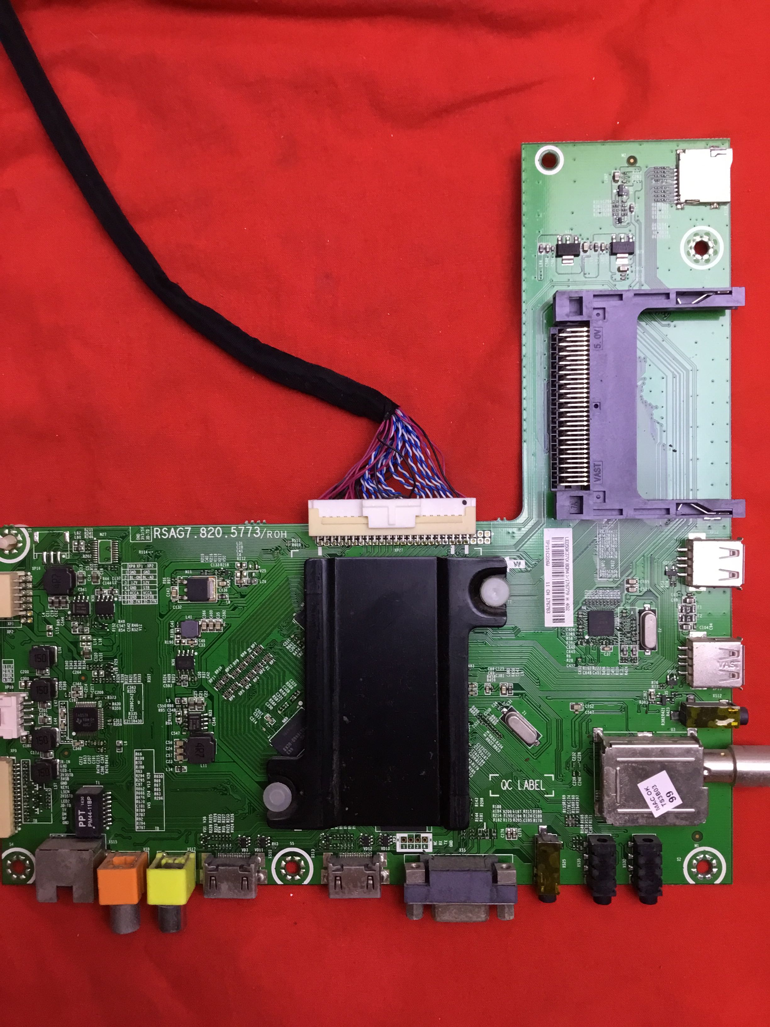 A原装海信LED50K370 主板RSAG7.820.5773 屏HE500HF-B54测好发货