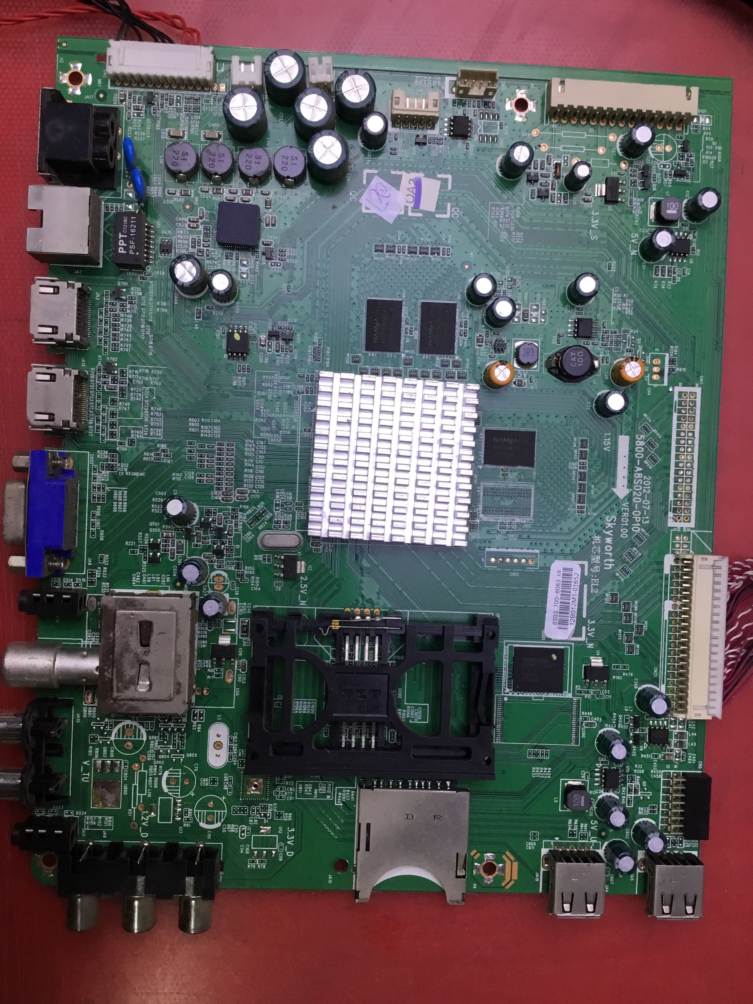 原装创维42寸42E600R 42E800A主板5800-A8S020-0P10屏LC420EUN