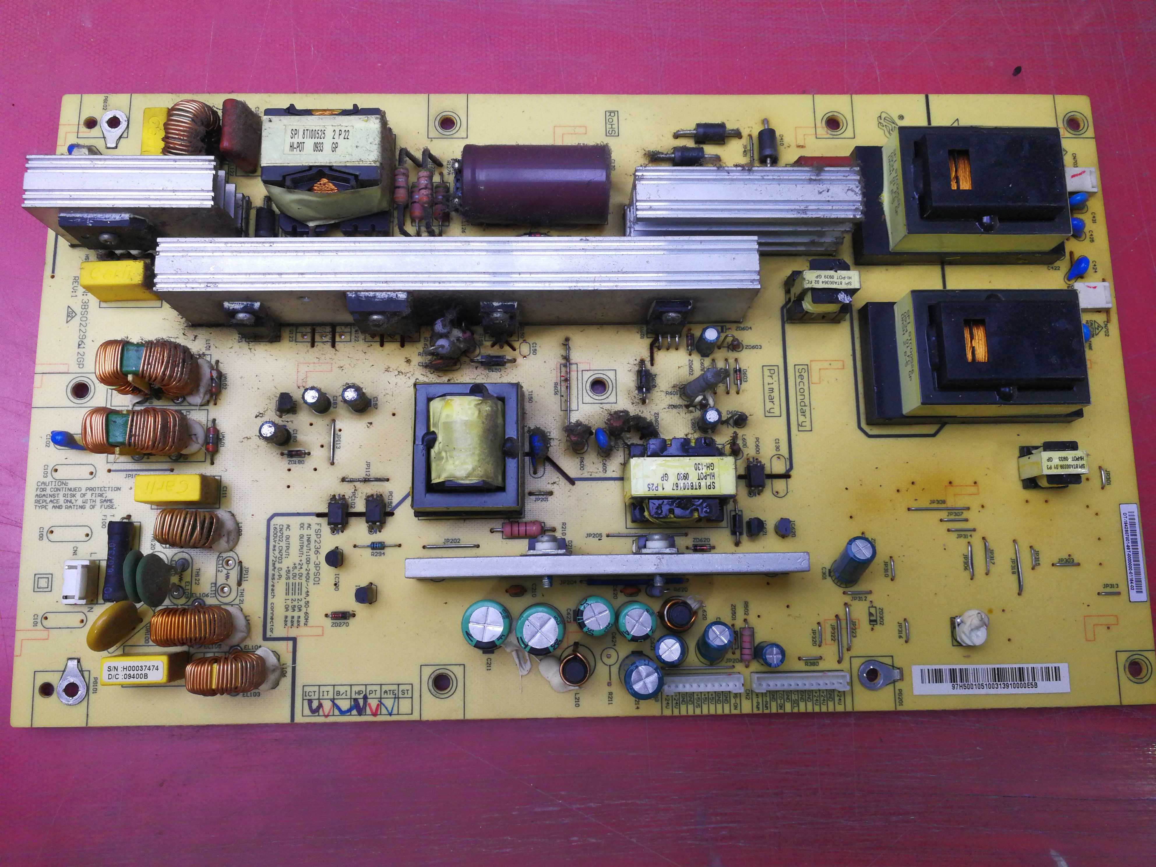 原装长虹LT42729F42寸供电板电源板FSP236-3PS013BS0229612GP