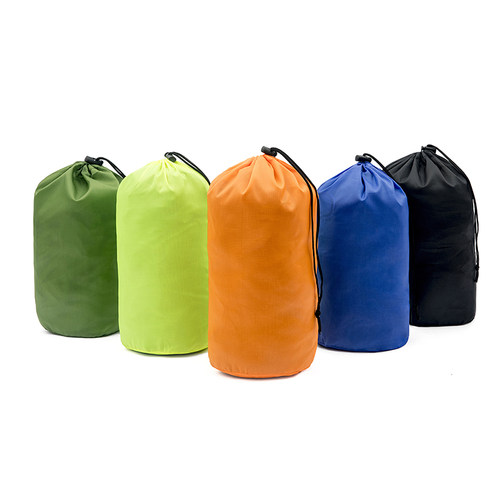 车衣收纳袋索绳袋抽绳袋圆筒束口袋床垫收纳袋旅行收口尼龙羽绒服 - 封面