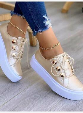 2021 women flat boots single shoes plus size 43大码平跟单鞋