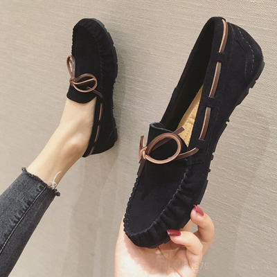 Womenflatrsuh牛筋软底
