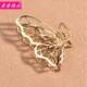 butterfly elegant hair Metal Grab clip hairpin headdress抓夹