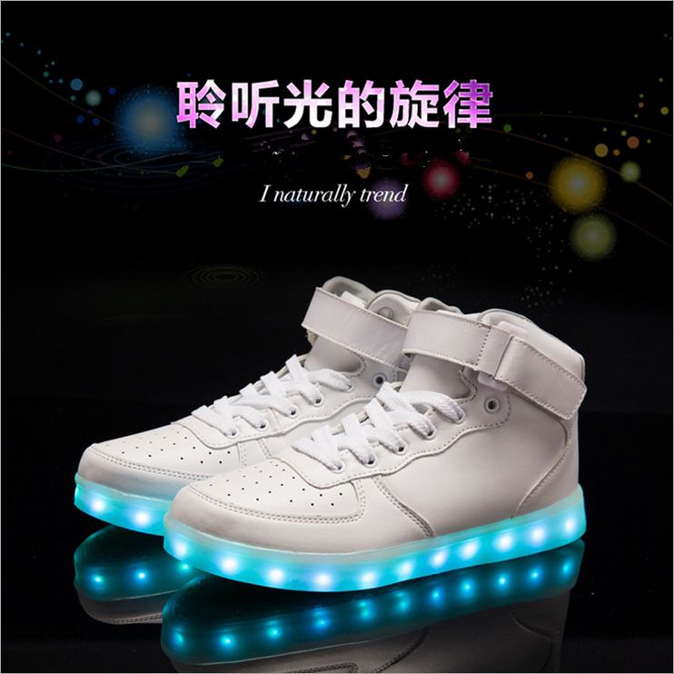 Rocking Dance Light up Mens womens Sneakers led Shoes 发光鞋