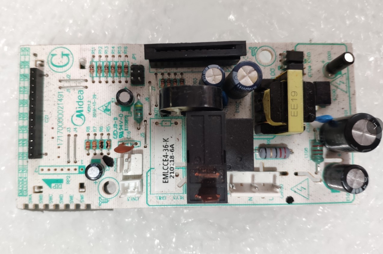 拆机美的微波炉电脑板
