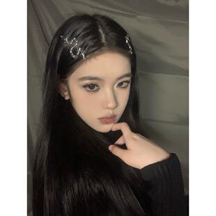 高级感暗黑灵蛇发夹个性冷淡风侧边夹甜酷少女前额刘海夹子百搭女