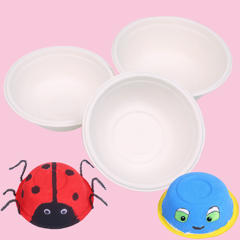 白色一次性幼儿园10个手工制作