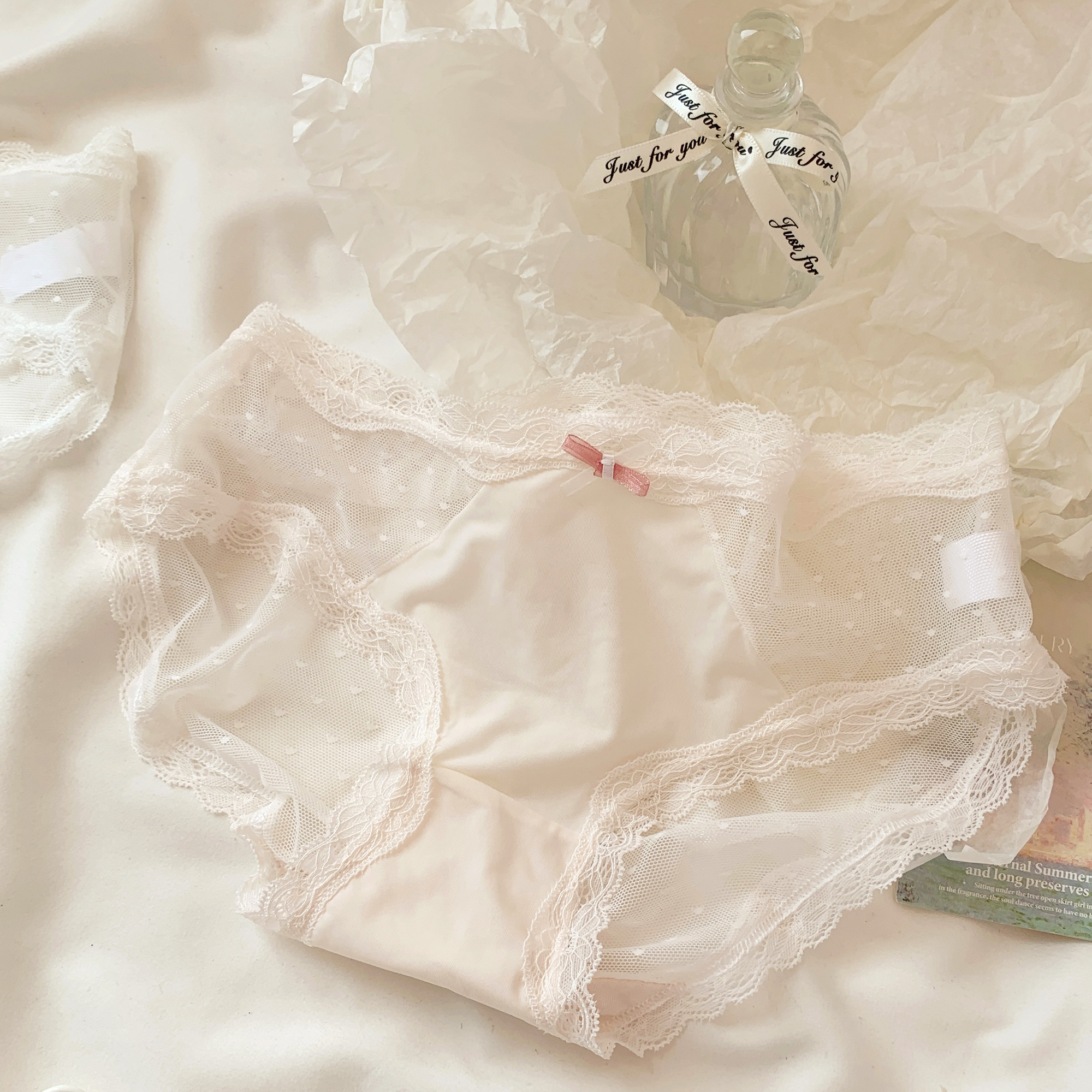 纯欲蕾丝网纱内裤女生