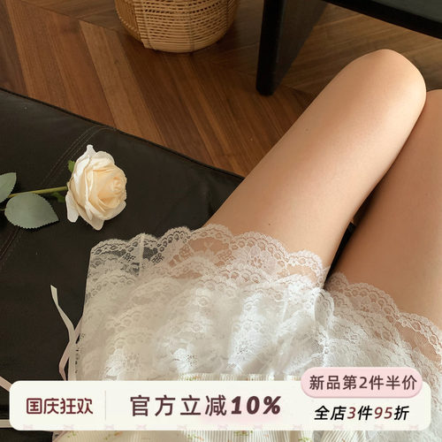 蕾丝花边防走光安全裤短裤