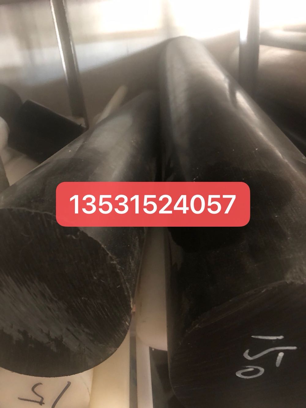 黑色PA66+GF30尼龙板 加玻纤尼龙棒 进口PA6+GF50 尼龙1010+gf35