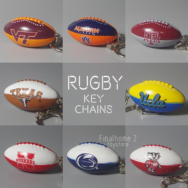 NCAA 美式足球 橄榄球 周边摆件模型 玩具 钥匙扣 挂件 礼物