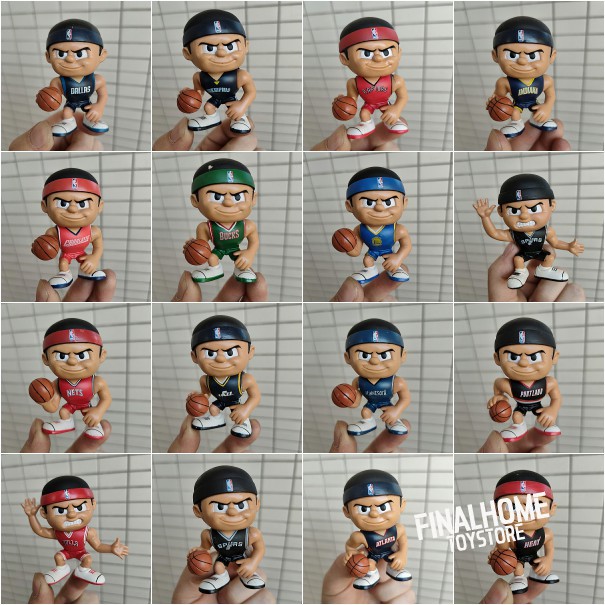 7cm左右现货NBA篮球收藏公仔