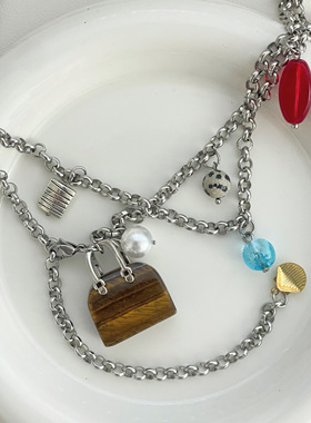 一款多戴·天然石包包挂链