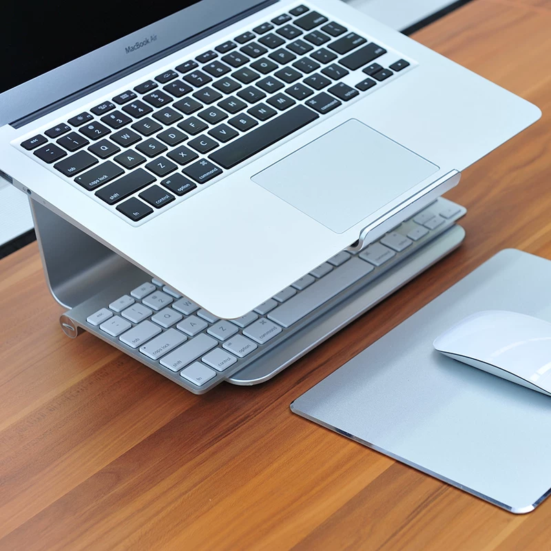Ноутбук Eopper: вращающаяся алюминиевая настольная подставка для MacBook, база для увеличения опоры и высоты