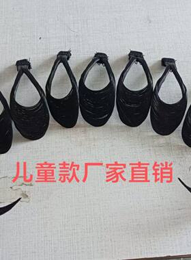 戏剧花旦青衣老旦儿童头饰仿真发水鬓古装包头京剧歌舞刘海片