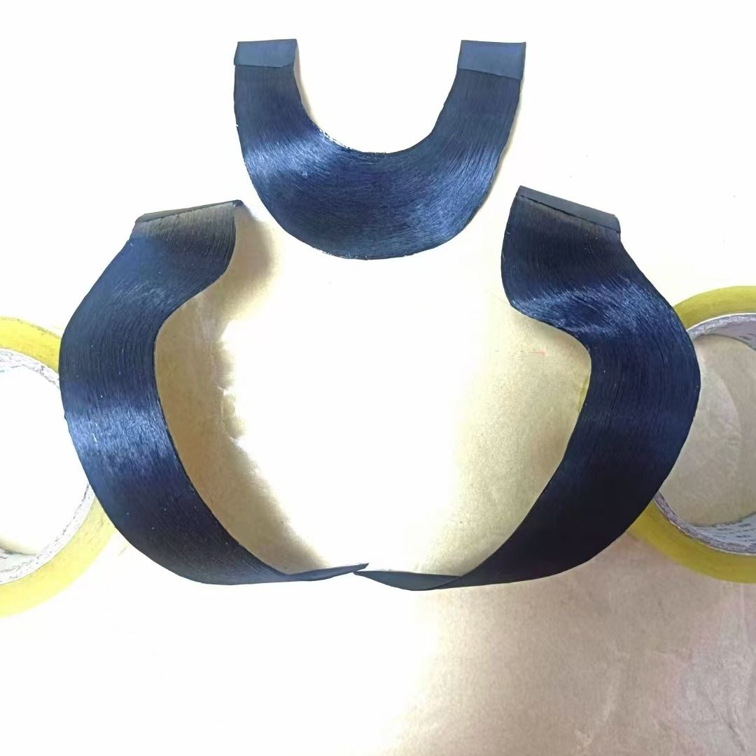 戏剧歌舞演出花旦演出青衣老旦戏曲京剧仿真发水鬓刘海片月牙贴片