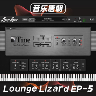 Lounge Lizard EP-5 蜥蜴电钢琴 梦幻复古电钢音源WIN&MAC