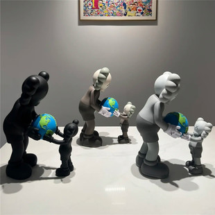 the promise卡塔尔世界杯限定手办潮流艺术摆件玩偶 kaw公仔 Mand