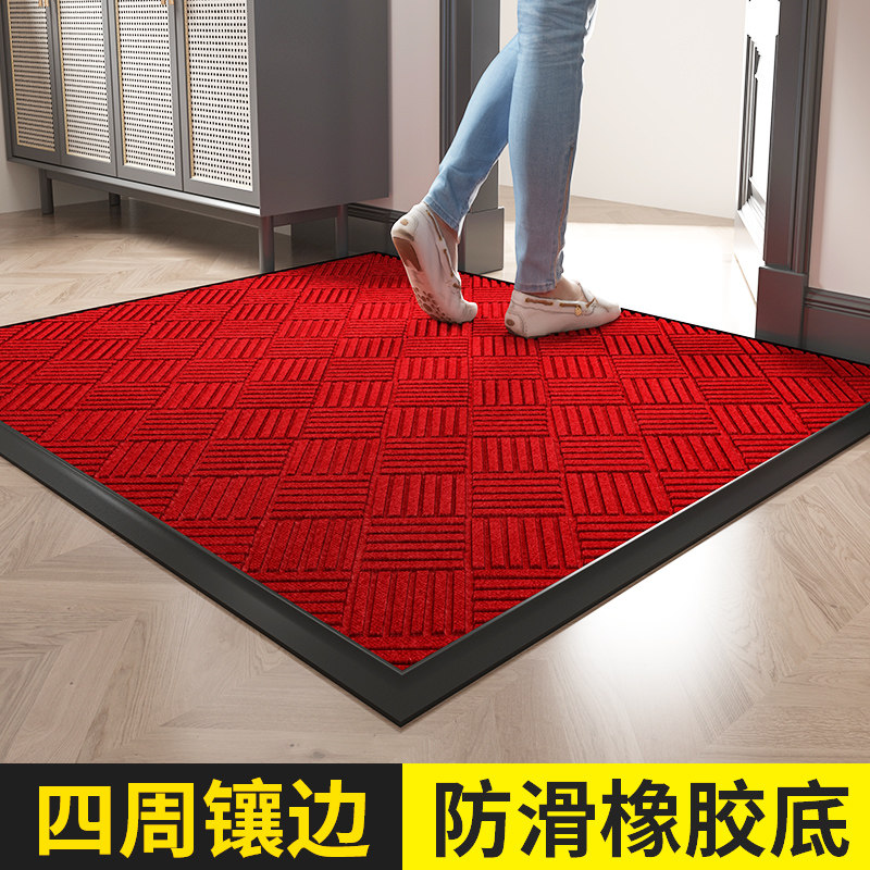 高端入户门地垫进门脚垫别墅门口耐脏除尘垫子防滑蹭土免打理地毯