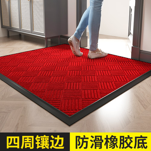 高端入户门地垫进门脚垫别墅门口耐脏除尘垫子防滑蹭土免打理地毯