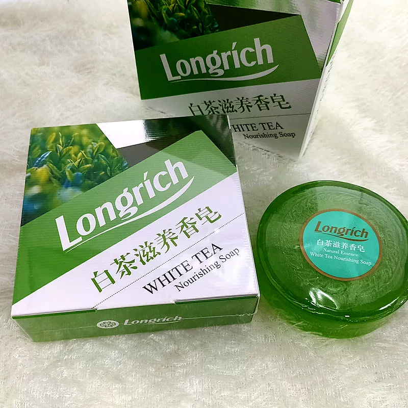 隆力奇白茶滋养香皂100g精油皂手工皂清洁洗手洗脸洗澡蜂蜜润滑,洗护清洁剂/卫生巾/纸/香薰,香皂,淘宝优惠券,粉丝福利购,淘宝优惠卷